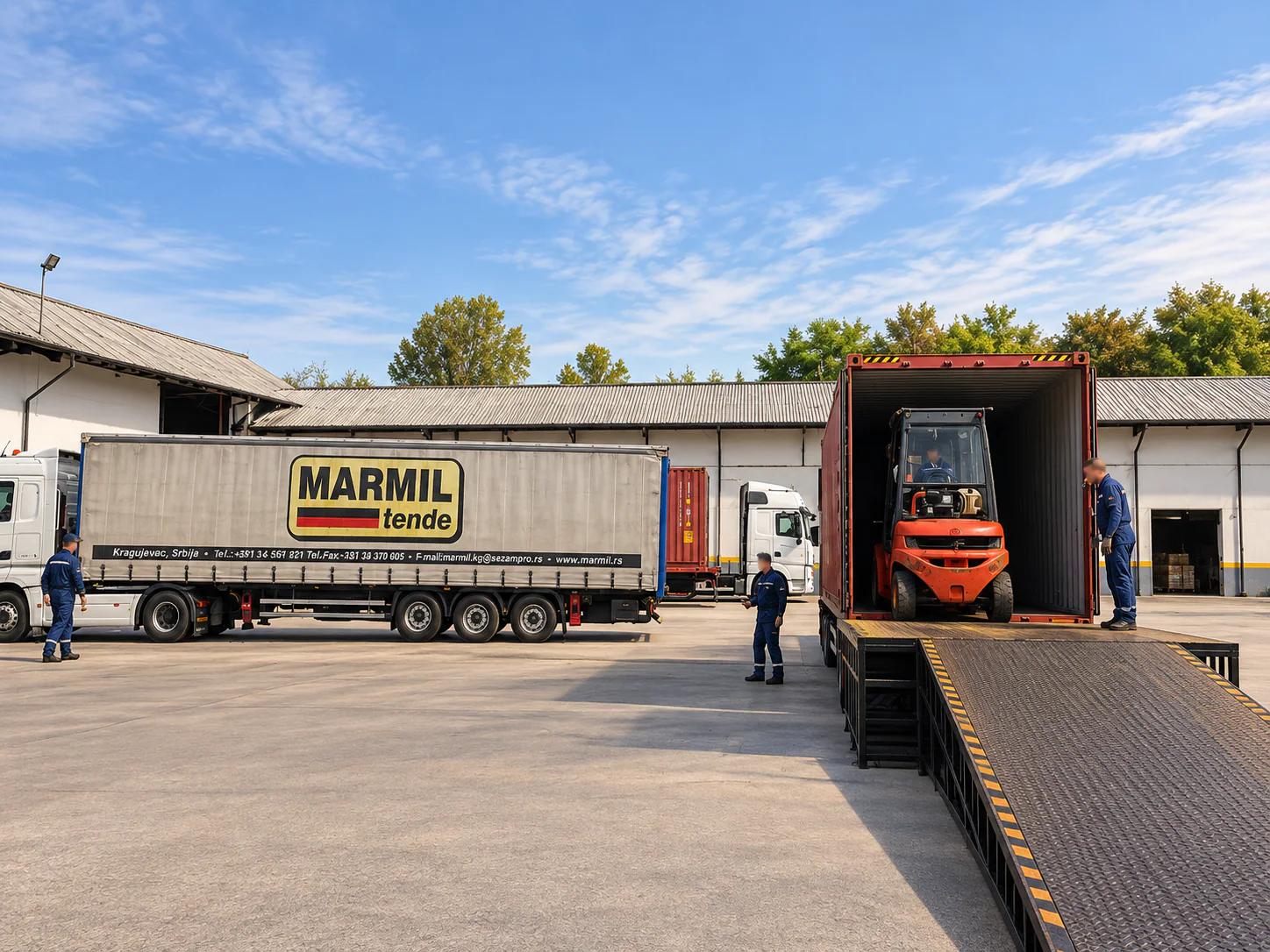 Controlled receiving and handling of incoming goods at NOKEKOŽAR
